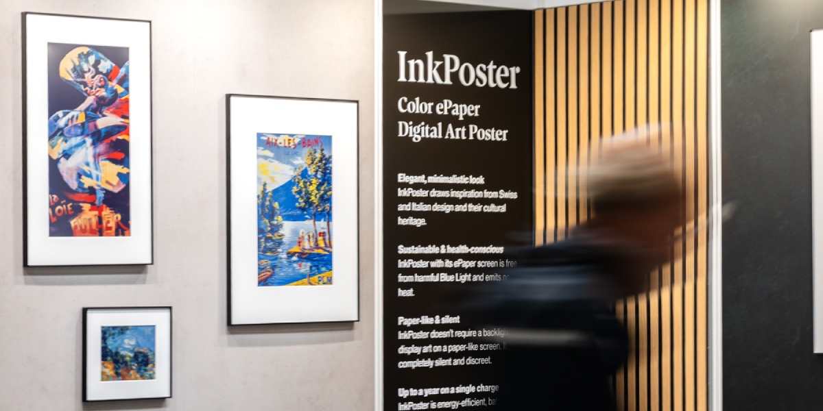 PocketBook tilføjer IONNYK til sin portefølje: IFA Berlin bringer InkPoster og IONNYK sammen