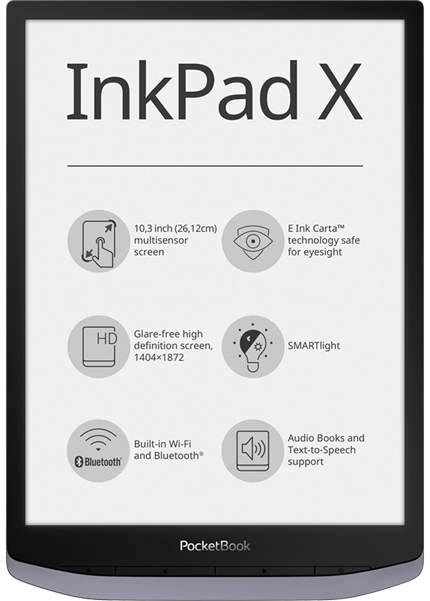 PocketBook InkPad X udvider læsehorisonterne