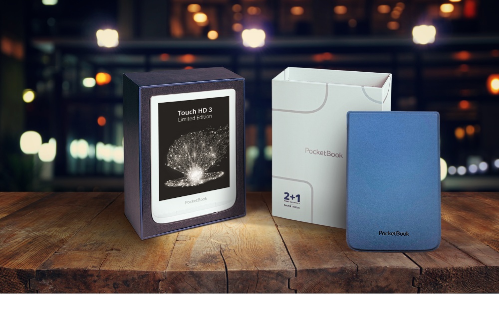 PocketBook Touch HD 3 Limited Edition, eksklusiv farve og flot cover