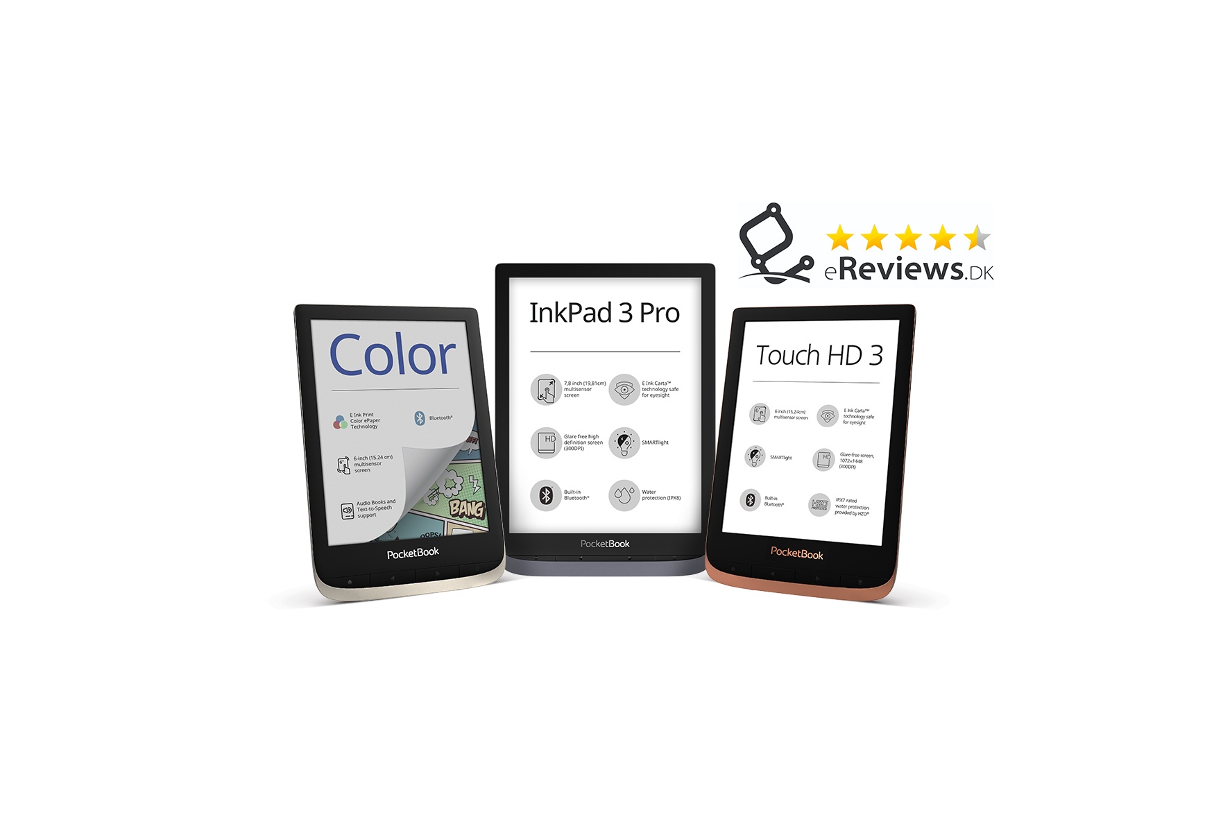 PocketBook e-bogslæserne fortsætter med at høste priser og ros. Denne gang – i Danmark