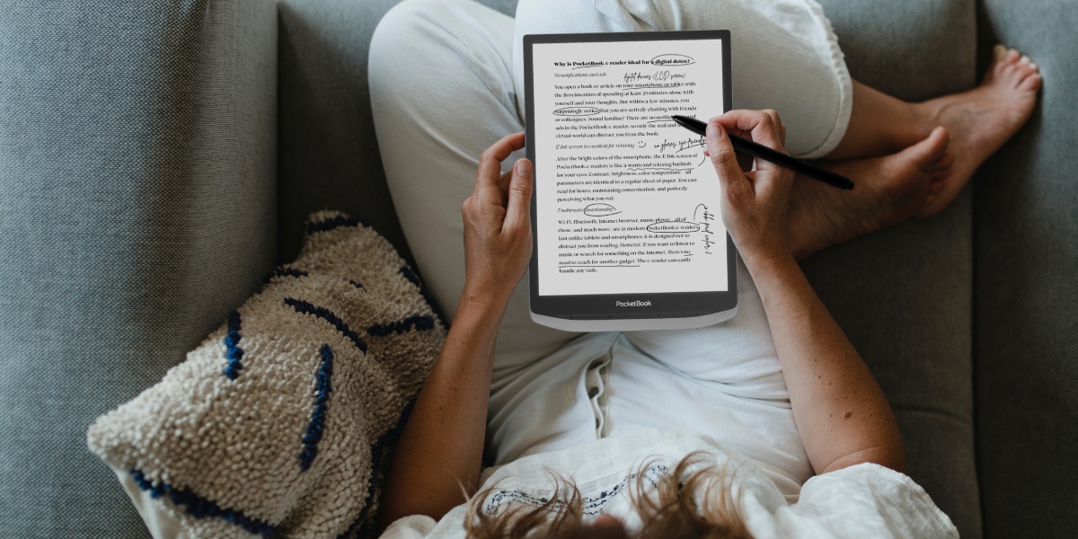 PocketBook InkPad X Pro: fremragende note- og læseoplevelse på en stor 10,3" skærm