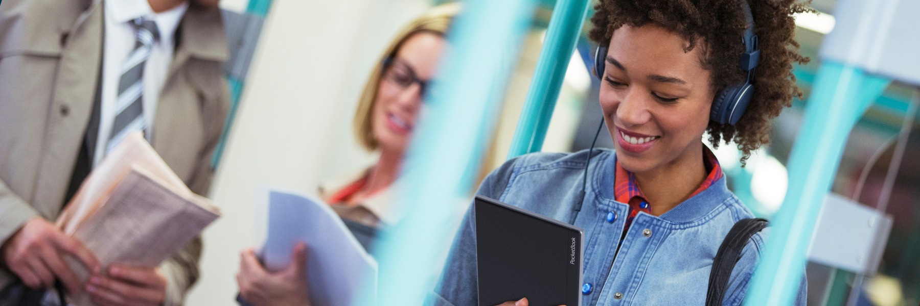 PocketBook e-læsere understøtter digitale USB-C-hovedtelefoner